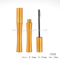 Slim mascara container conteneur de maquillage mince 7 ml tube de mascara vide noir brillant